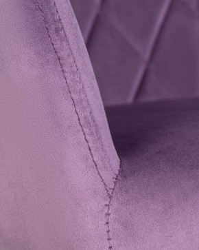 Стул обеденный DOBRIN ROBERT, черные матовые ножки, велюр V108-45 Темно-фиолетовый в Казани - kazan.ok-mebel.com | фото 7