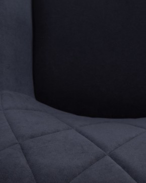 Стул обеденный DOBRIN ROBY, ЭМАЛЬ ЧЕРНЫЙ МУАР велюр Catania Dark Blue в Казани - kazan.ok-mebel.com | фото 11