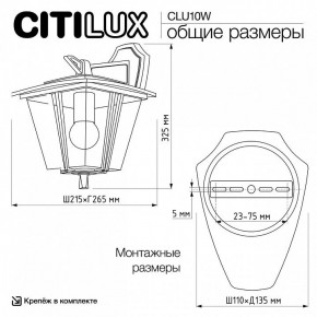 Светильник на штанге Citilux FORTS CLU10W в Казани - kazan.ok-mebel.com | фото 9
