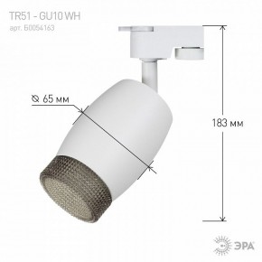 Светильник на штанге Эра  TR51 - GU10 WH в Казани - kazan.ok-mebel.com | фото 4