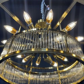 Светильник на штанге Imperiumloft RH Marais Round Chandelier 40,2668 в Казани - kazan.ok-mebel.com | фото 5