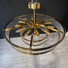 Светильник на штанге Imperiumloft RH Marais Round Chandelier 40,2668 в Казани - kazan.ok-mebel.com | фото 8