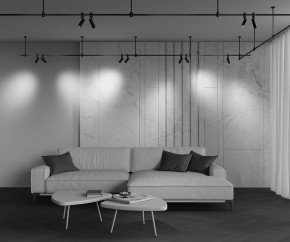 Светильник на штанге Maytoni Focus Led TR144-1-12W3K-W-B в Казани - kazan.ok-mebel.com | фото 5