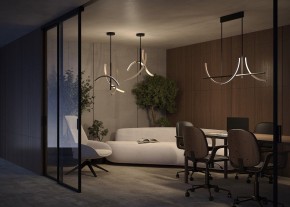 Светильник на штанге Maytoni Wabi MOD428PL-L20BK в Казани - kazan.ok-mebel.com | фото 5