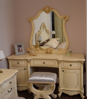 Туалетный стол + Зеркало Мона Лиза (крем) в Казани - kazan.ok-mebel.com | фото 6
