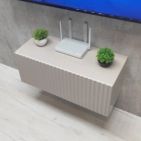 Тумба подвесная под ТВ LINES MTV1-MA 750 Бежевый (Леда-М 10.1.5) в Казани - kazan.ok-mebel.com | фото 6