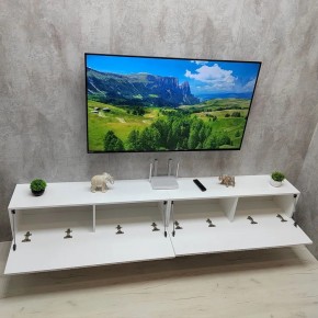 Тумба подвесная под ТВ LINES MTV4-MA 1150 Белый матовый (Белый-M 10.1.2) в Казани - kazan.ok-mebel.com | фото 11