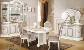Витрина угловая (правая) 01.331 Роза (беж) в Казани - kazan.ok-mebel.com | фото 2