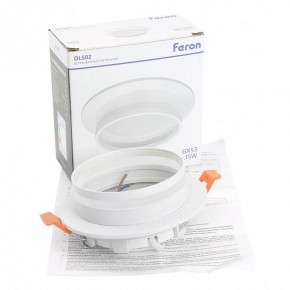 Встраиваемый светильник Feron DL502 51089 в Казани - kazan.ok-mebel.com | фото 9