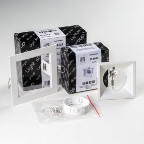 Встраиваемый светильник Lightstar Domino D51606WMOD в Казани - kazan.ok-mebel.com | фото 3