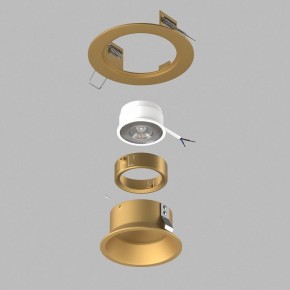 Встраиваемый светильник Lightstar Domino D61303GMOD в Казани - kazan.ok-mebel.com | фото 3
