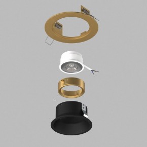 Встраиваемый светильник Lightstar Domino D61307GMOD в Казани - kazan.ok-mebel.com | фото 3