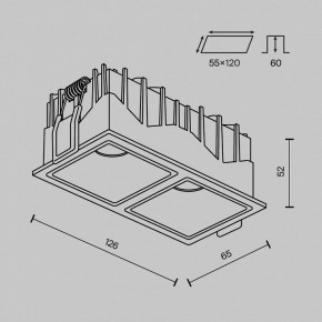 Встраиваемый светильник Maytoni Alfa LED DL043-02-10W4K-SQ-W-1 в Казани - kazan.ok-mebel.com | фото 10
