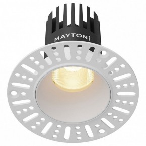 Встраиваемый светильник Maytoni Dip DL119-10W-2.7K-TRS-W в Казани - kazan.ok-mebel.com | фото