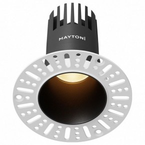 Встраиваемый светильник Maytoni Dip DL120-10W-2.7K-TRS-B в Казани - kazan.ok-mebel.com | фото