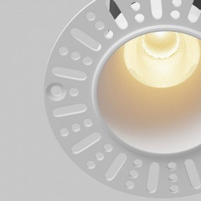 Встраиваемый светильник Maytoni Dip DL120-10W-2.7K-TRS-W в Казани - kazan.ok-mebel.com | фото 4