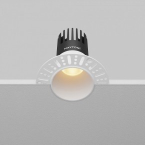 Встраиваемый светильник Maytoni Dip DL120-10W-2.7K-TRS-W в Казани - kazan.ok-mebel.com | фото 6