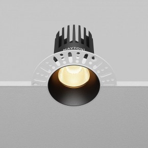 Встраиваемый светильник Maytoni Dip DL121-15W-2.7K-TRS-B в Казани - kazan.ok-mebel.com | фото 5