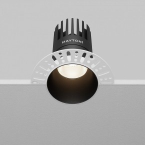 Встраиваемый светильник Maytoni Dip DL122-15W-4K-TRS-B в Казани - kazan.ok-mebel.com | фото 4
