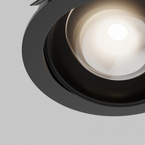 Встраиваемый светильник Maytoni Lens DL105-12W4K-B в Казани - kazan.ok-mebel.com | фото 8