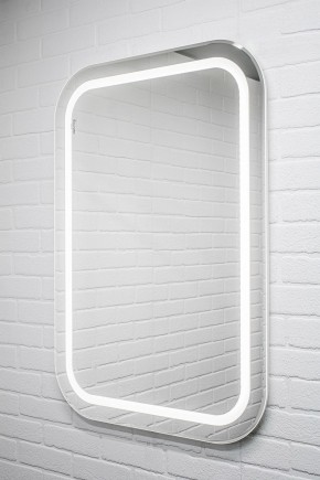 Зеркало Elis 100 white с подсветкой Sansa (SEe1045Z) в Казани - kazan.ok-mebel.com | фото 3
