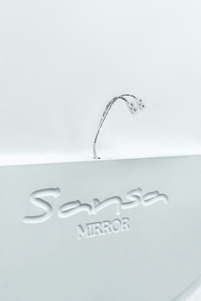 Зеркало Gia 75 white с подсветкой Sansa (SGa1044Z) в Казани - kazan.ok-mebel.com | фото 5
